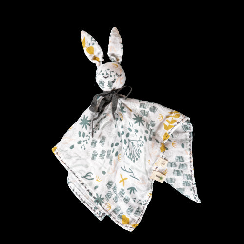 Robin le doudou aux oreilles de lapin