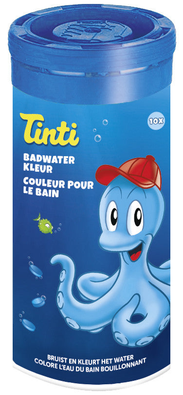 Couleur pour le bain bleu