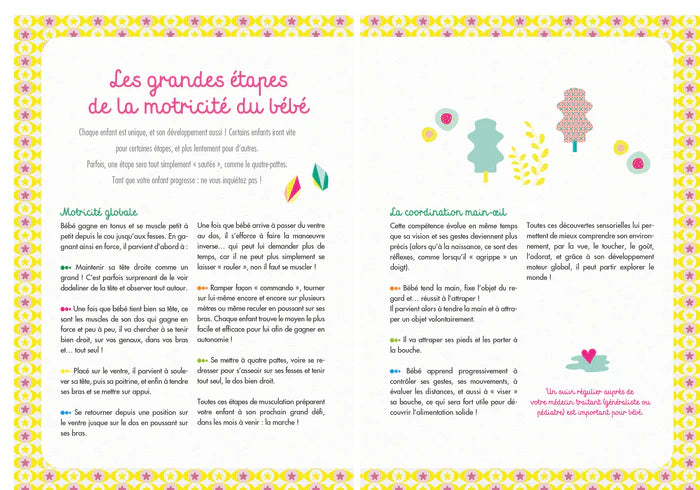 Carnet des premiers jours de mon bébé