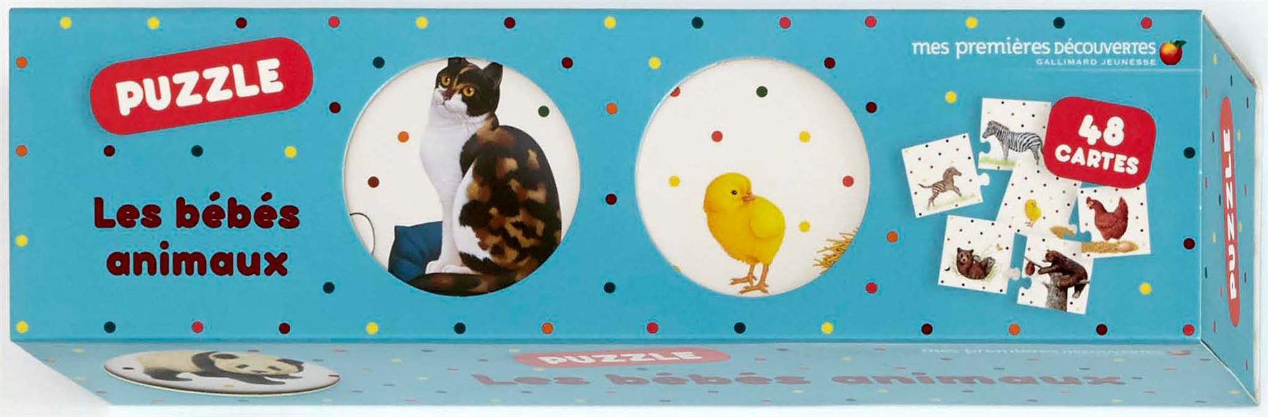 Puzzle "Les bébés animaux"