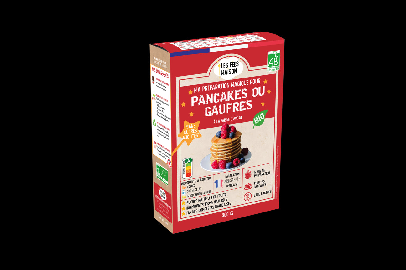 Préparation pancake ou gaufre