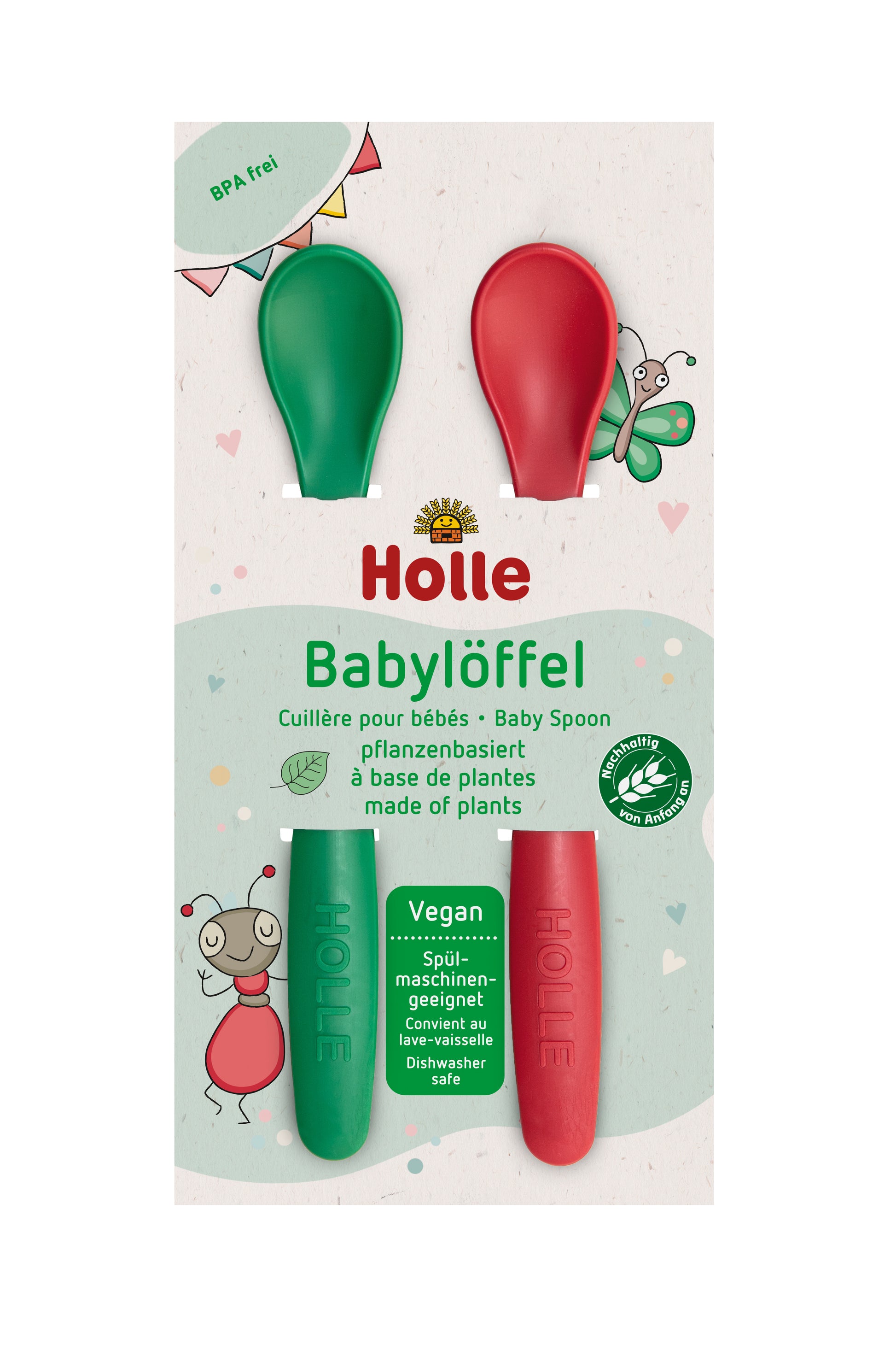 Lot de 2 cuillères pour bébé