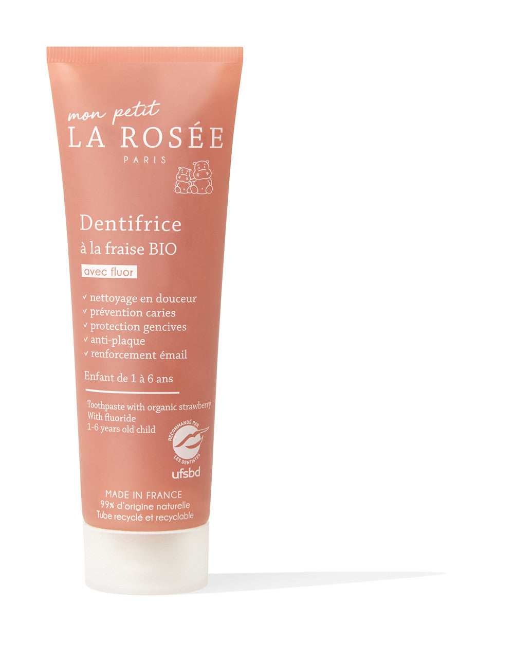 Dentifrice à la fraise BIO