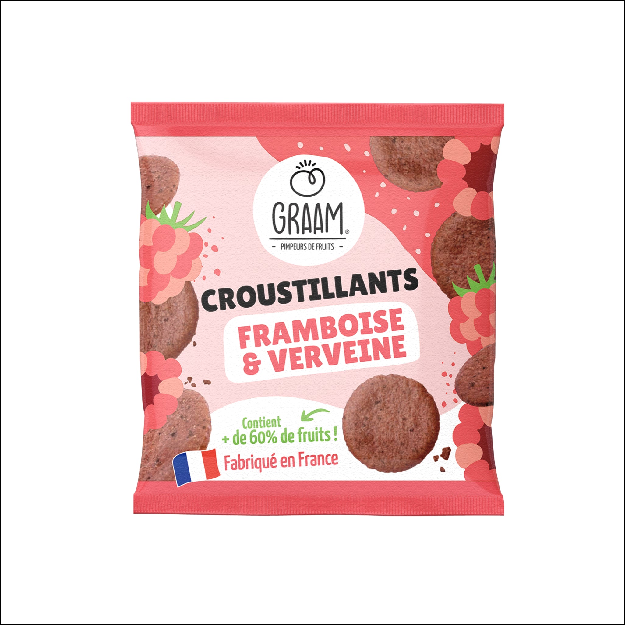 Croustillant au fruit – Framboise Verveine