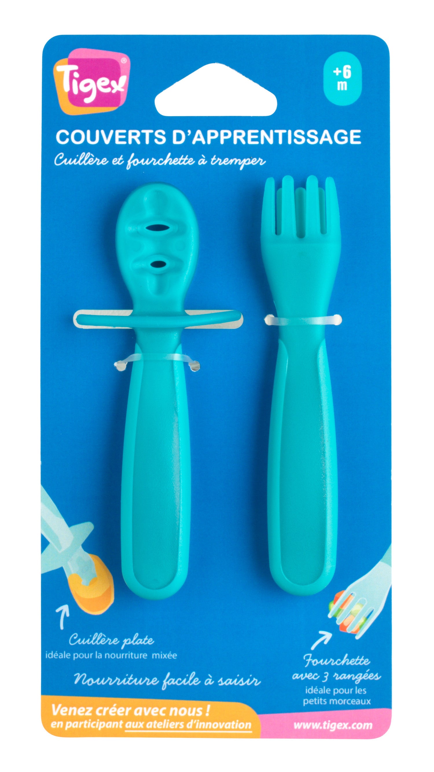 Couverts d’apprentissage