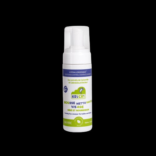 Mousse nettoyante bébés