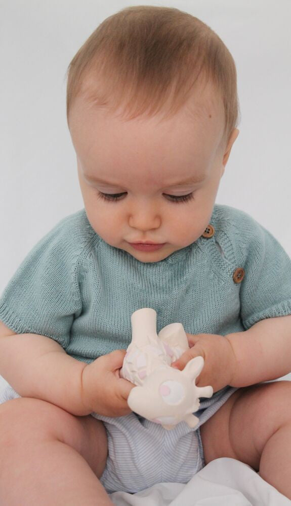 Girafe en caoutchouc 100% naturel