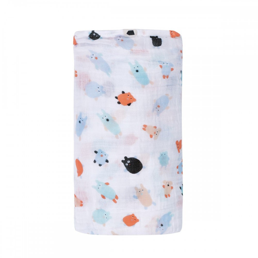 LANGE 70 X 70 CM LES DOUDOUS