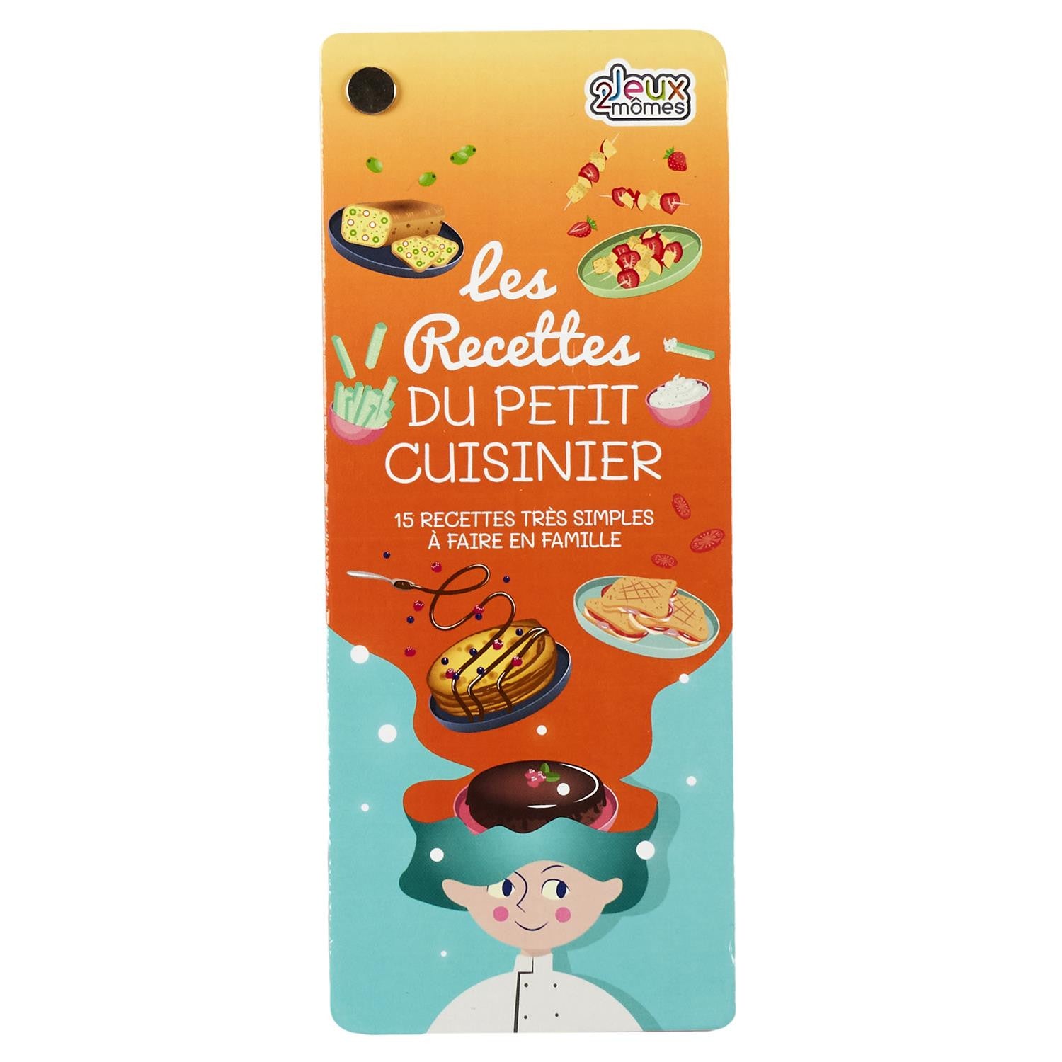 Cartes éducatives "les recettes du petit cuisinier"