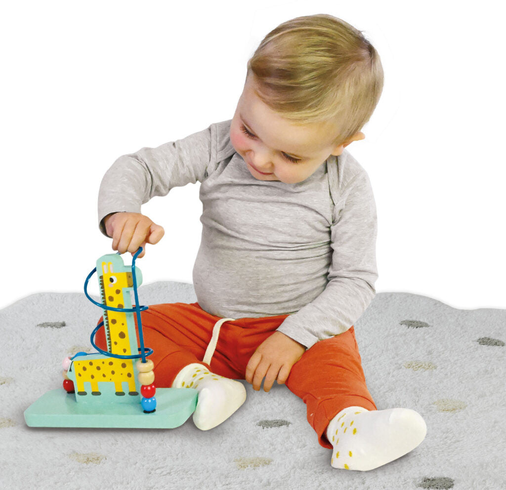 Labyrinthe de perles girafe