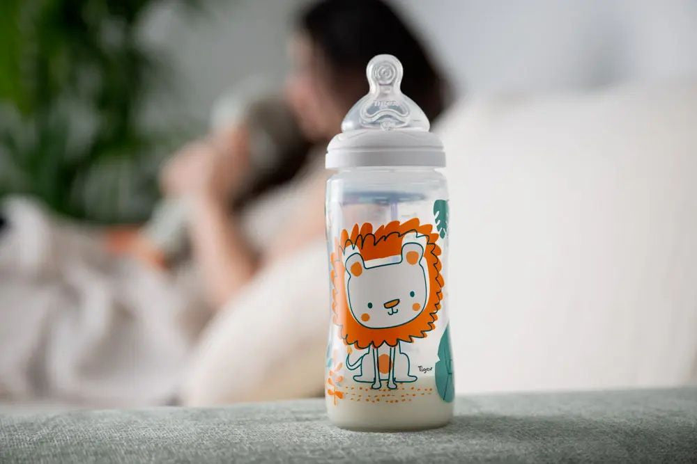 Biberon TRANSITION+ 300ml avec Alerte Température +6m