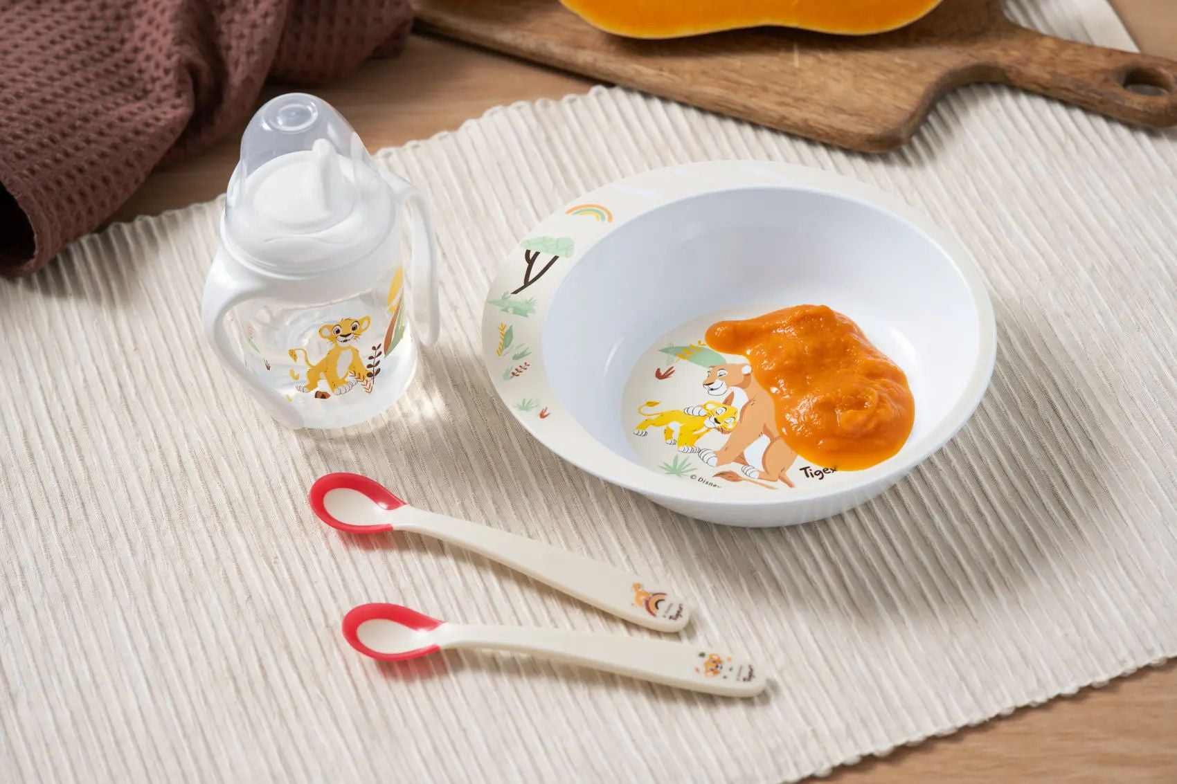 2 cuillères thermosensibles Le Roi Lion