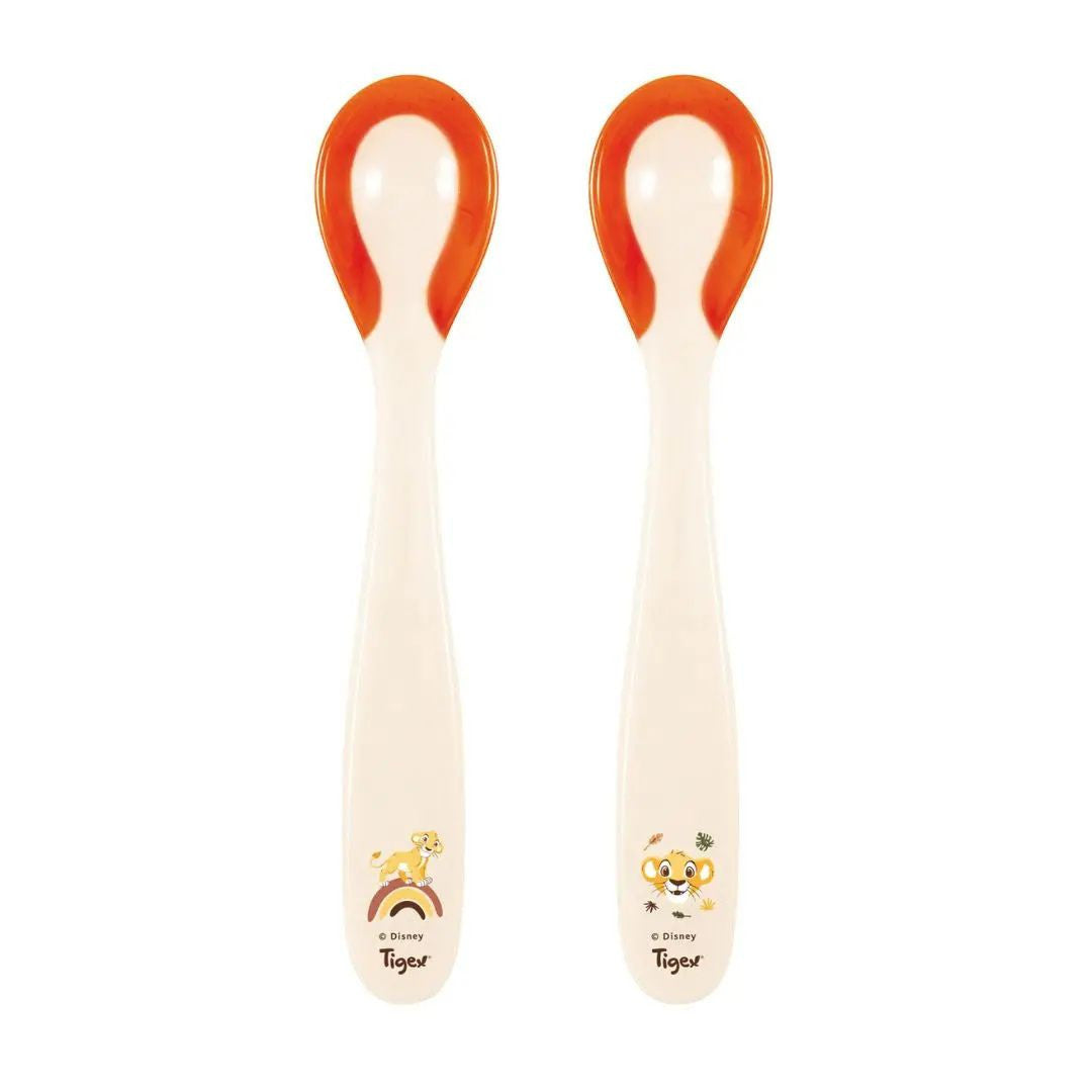 2 cuillères thermosensibles Le Roi Lion