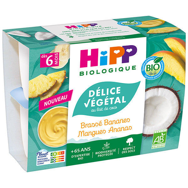 Brassé Végétal Bananes Mangues Ananas