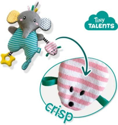 OLLY - L'ELEPHANT PELUCHE D'ACTIVITE