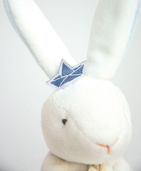 Doudou lapin mouchoir - 10 cm