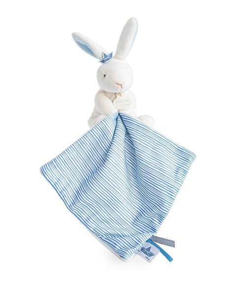 Doudou lapin mouchoir - 10 cm