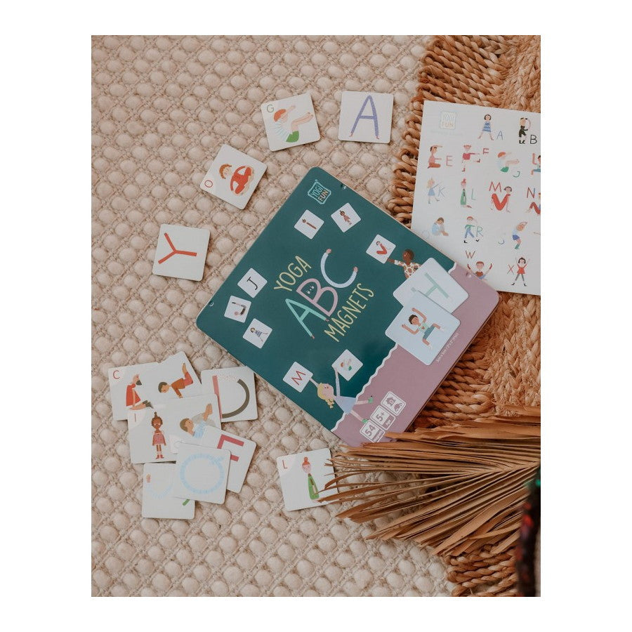 Yoga ABC Magnets