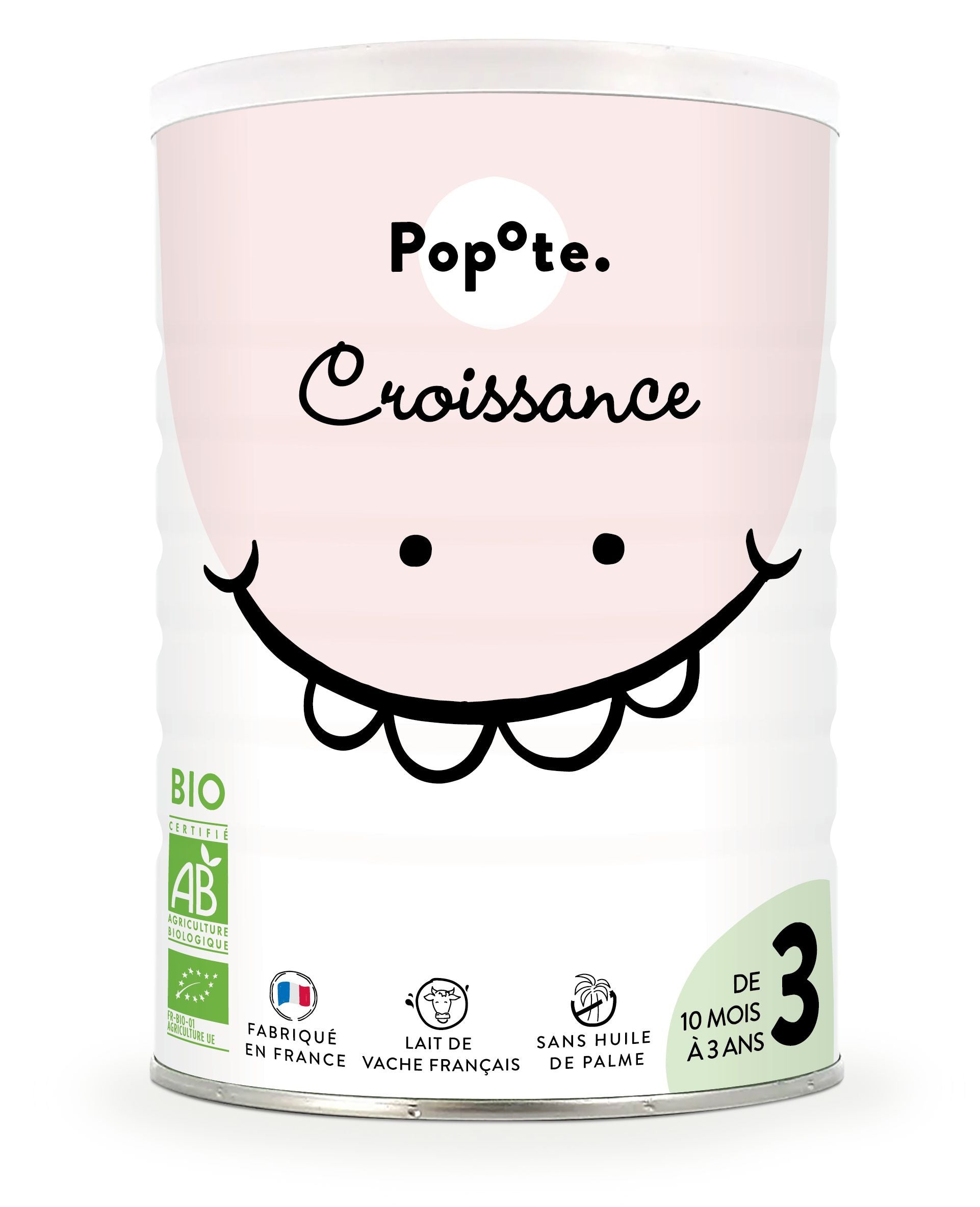 Le Lait 3ème âge Croissance 400g dès 10 mois