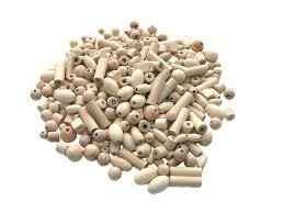 Sachet de perles en bois