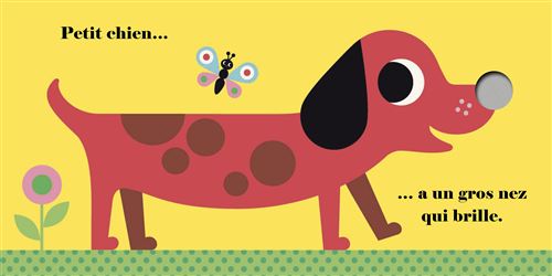 Livre à toucher "Petit Chien"