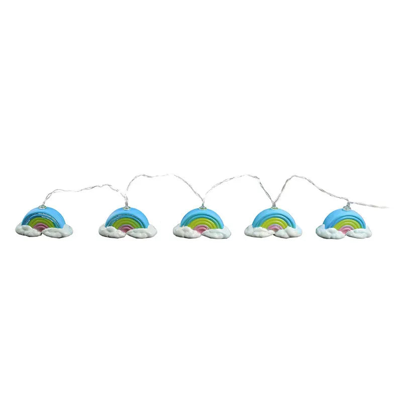 Guirlande 10LED Arc en ciel Multicolore - 165cm