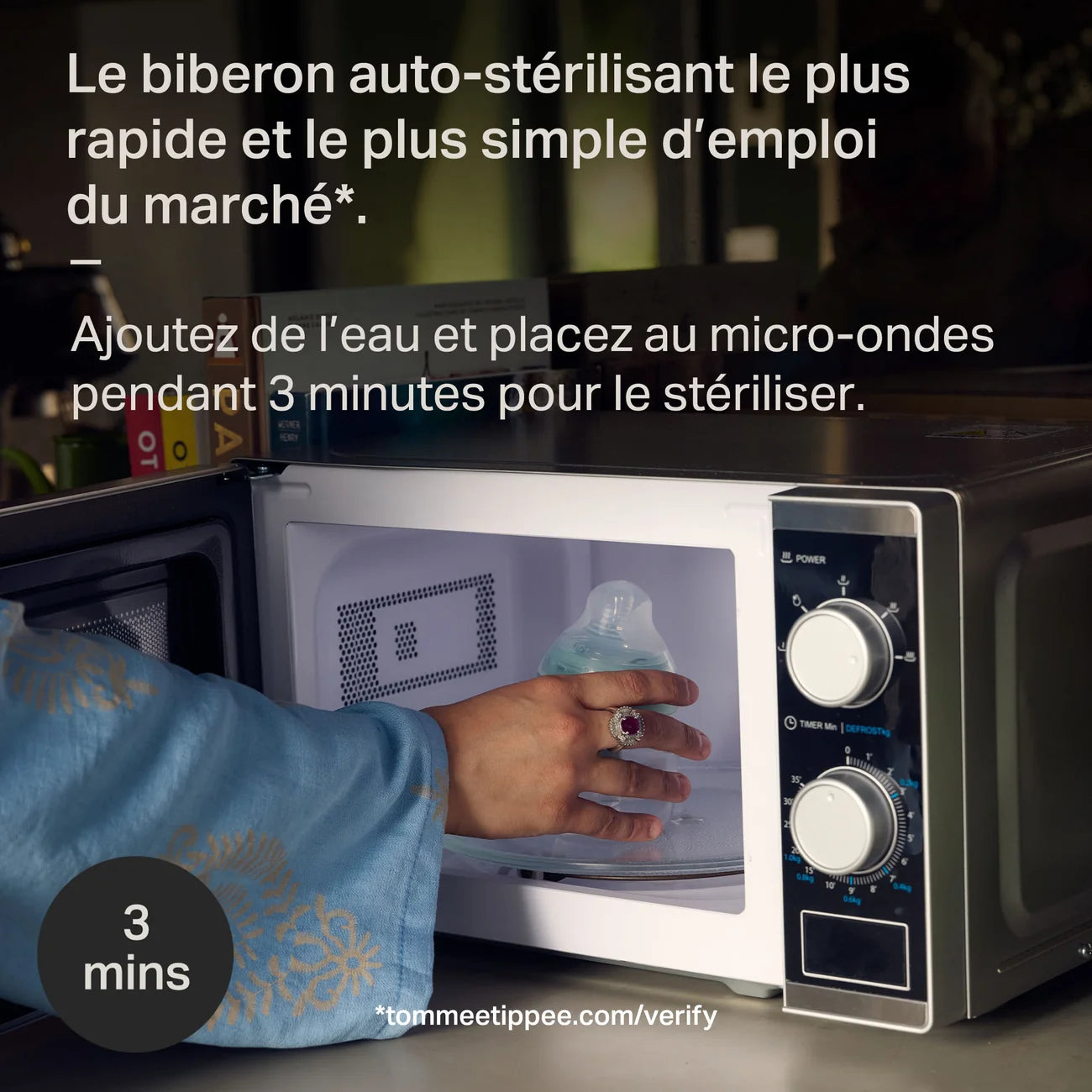Biberon Anti-colique Avancé 260ml
