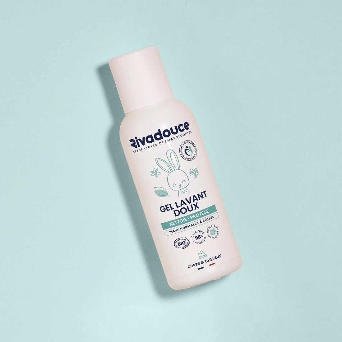 Gel doux lavant bébé 90 ml