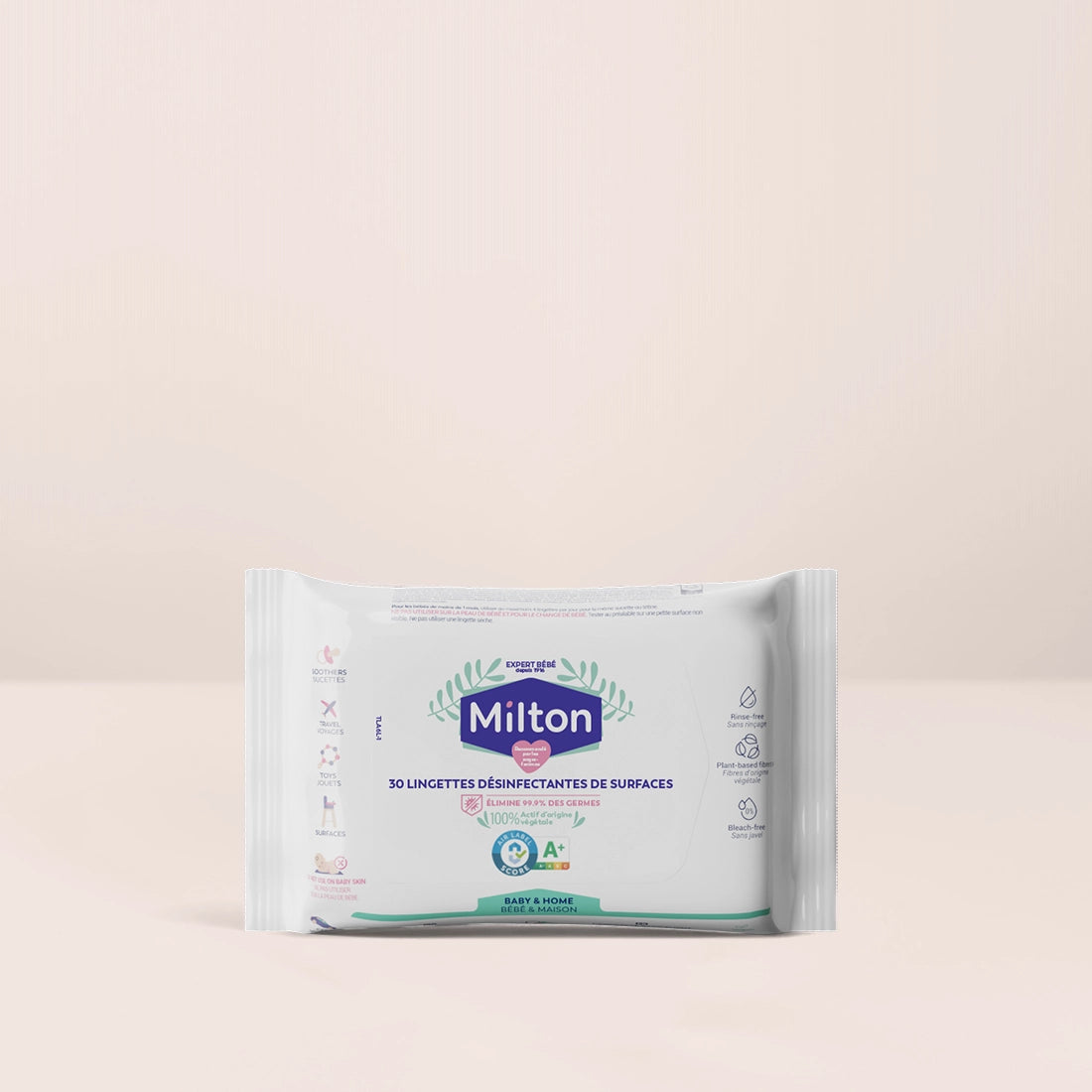 Lingettes désinfectantes de surfaces