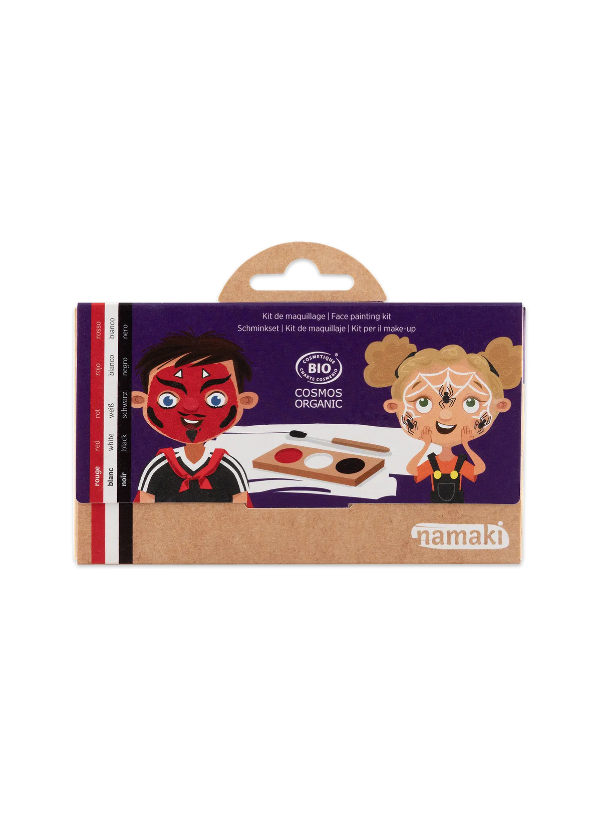 Palette de maquillage 3 couleurs - Diable & Araignée