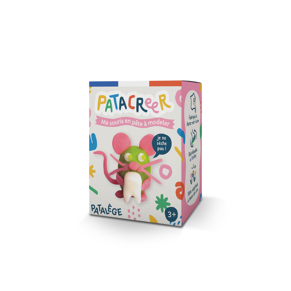 🐭 Kit créatif Ma Petite Souris en Pâte à Modeler