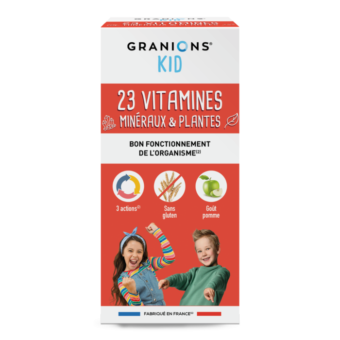 Complément Alimentaire Enfant – 23 Vitamines, Minéraux & Plantes